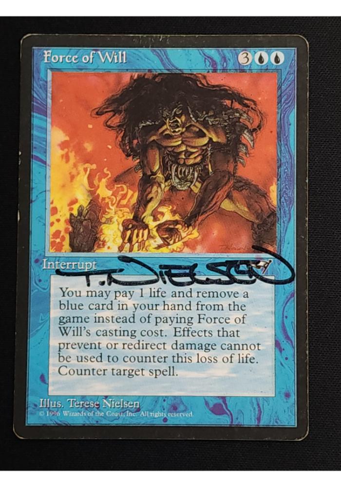 Force of Will - Signed