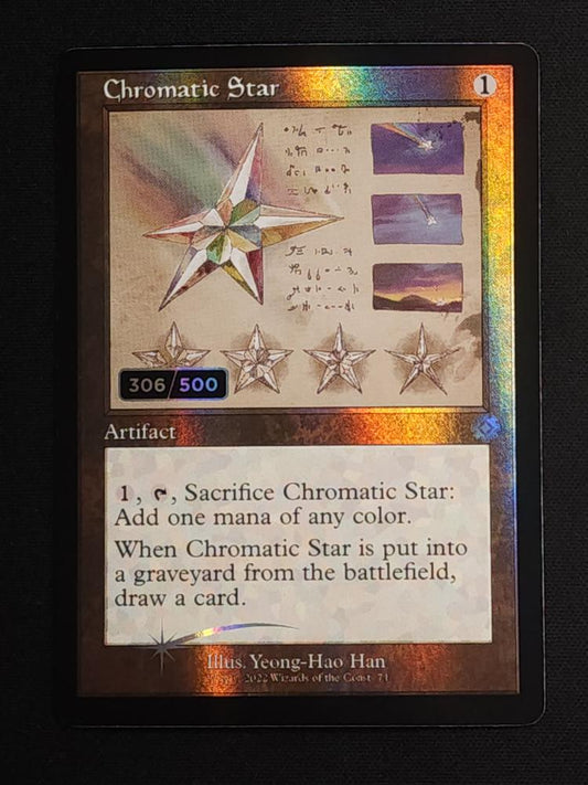 Chromatic Star (Schematic) (Serial Numbered) (306/500)