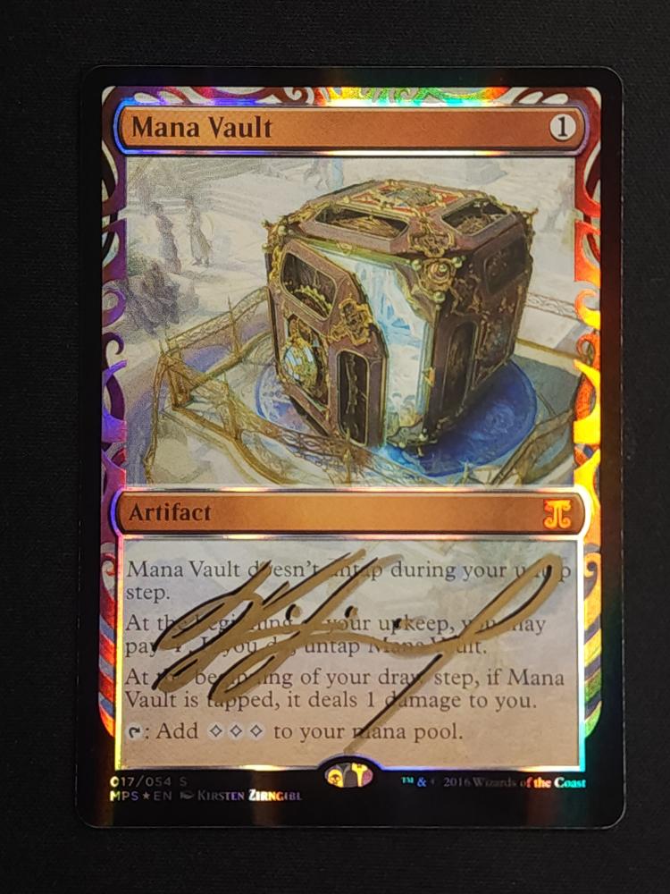 Mana Vault // Signed