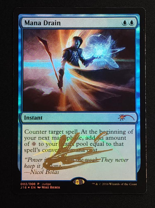 Mana Drain // Signed