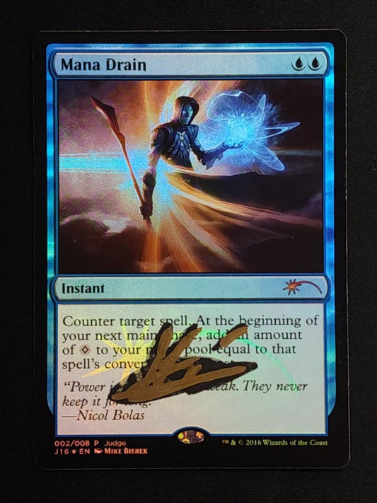 Mana Drain // Signed