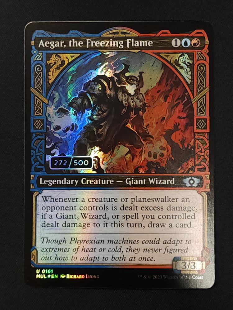 Aegar, the Freezing Flame (Serial Numbered #272/500)