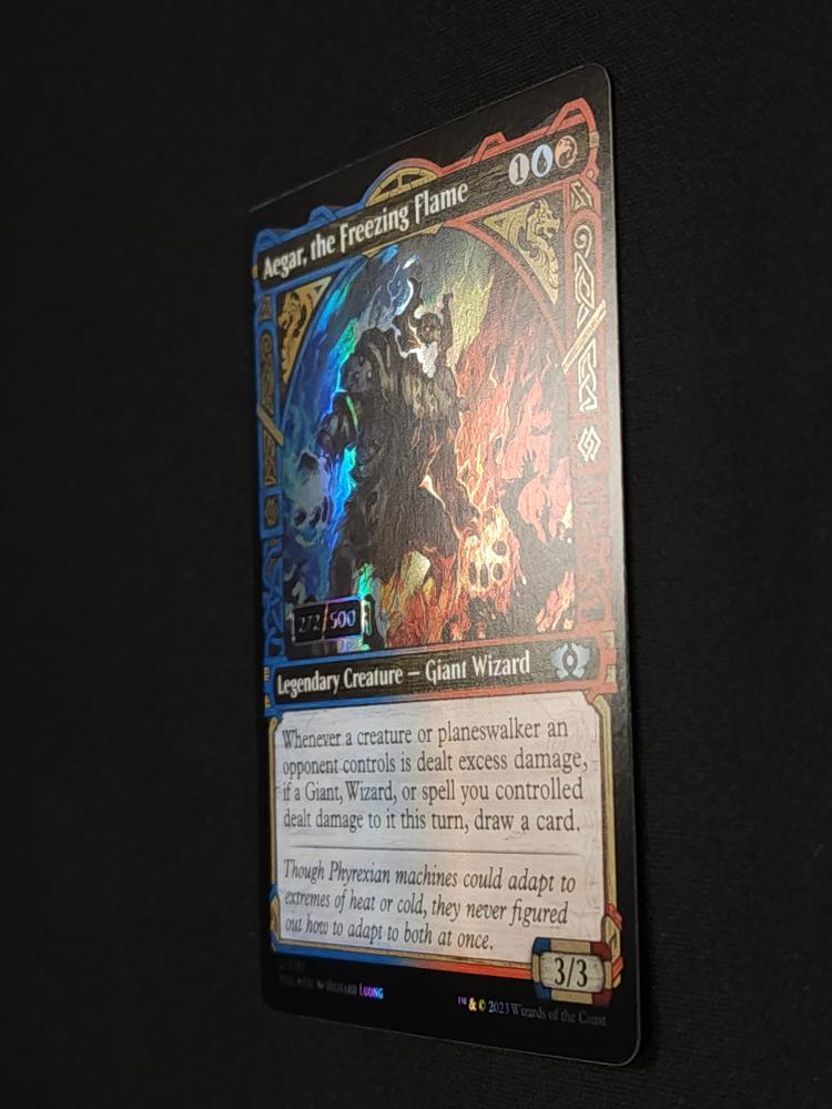 Aegar, the Freezing Flame (Serial Numbered #272/500)