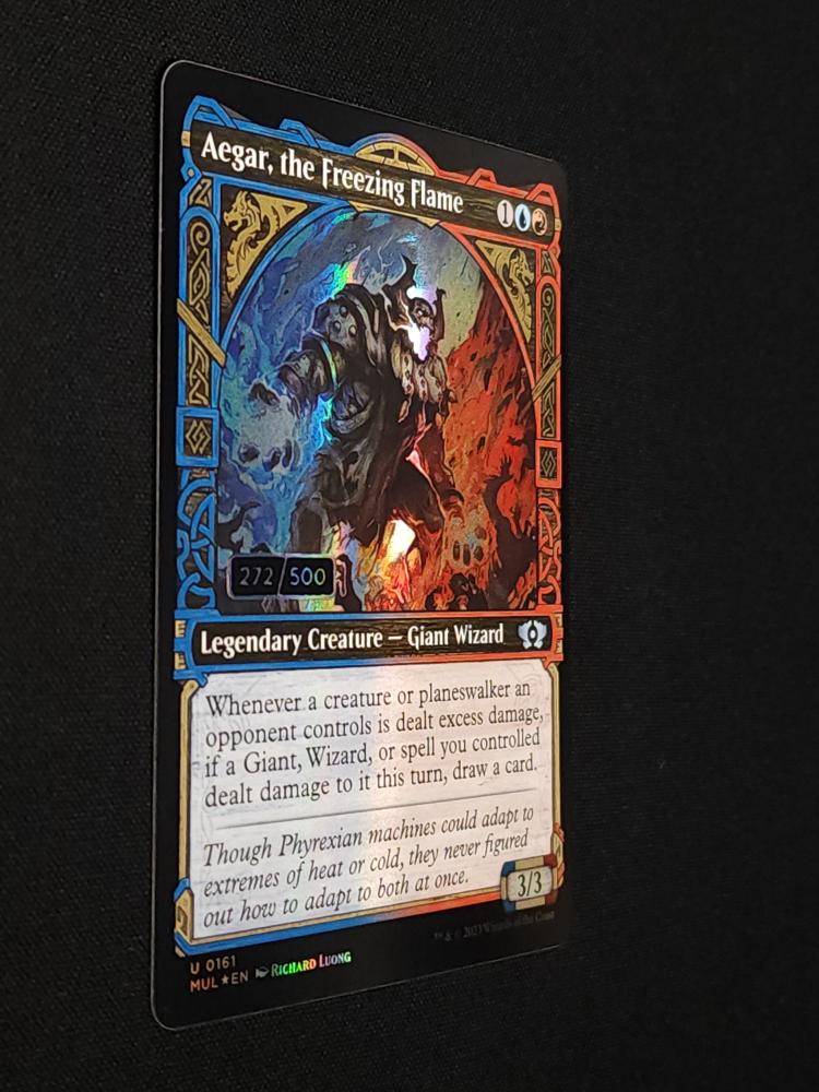 Aegar, the Freezing Flame (Serial Numbered #272/500)