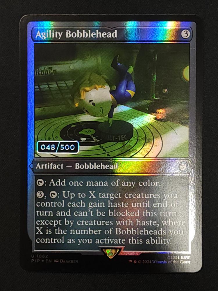 Agility Bobblehead (Serial Numbered #048/500)