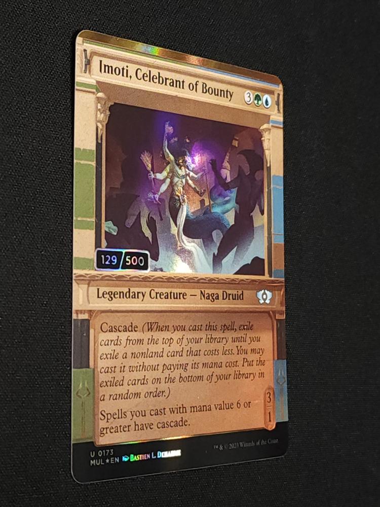 Imoti, Celebrant of Bounty (Serial Numbered #129/500)