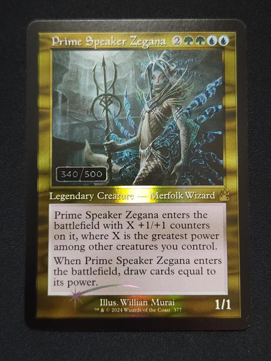 Prime Speaker Zegana (Serial Numbered 340/500)