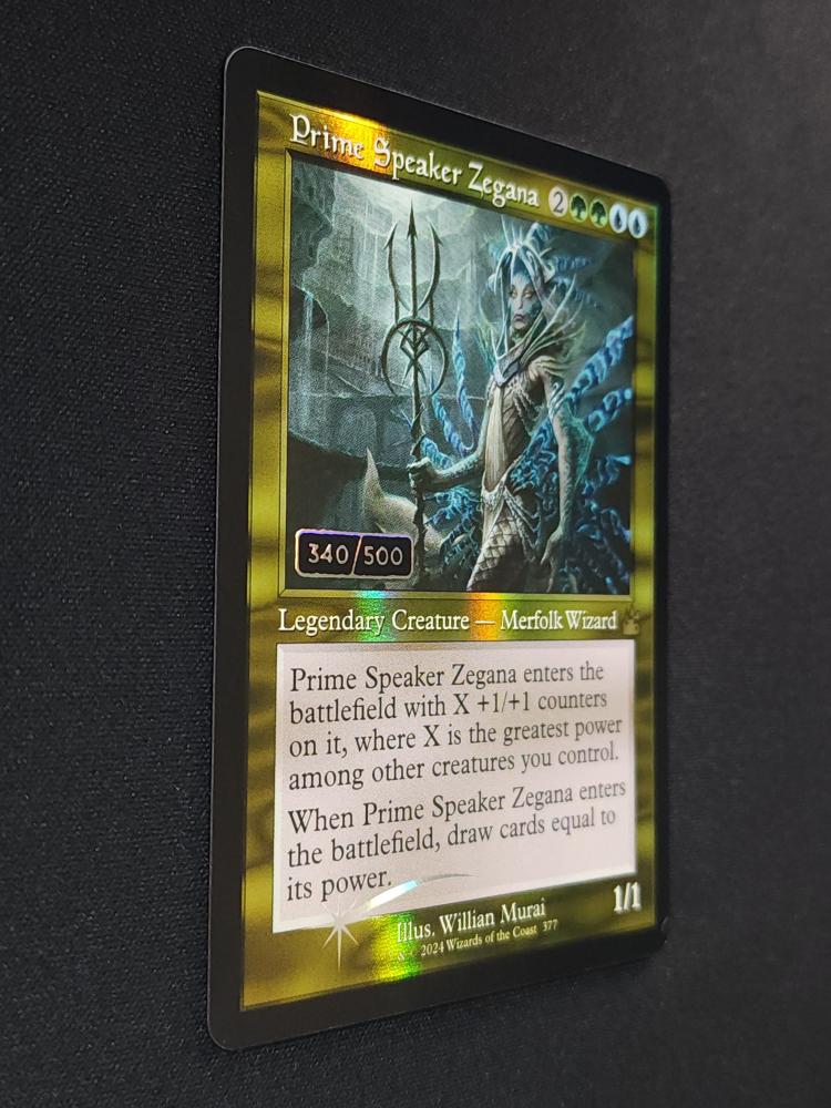 Prime Speaker Zegana (Serial Numbered 340/500)