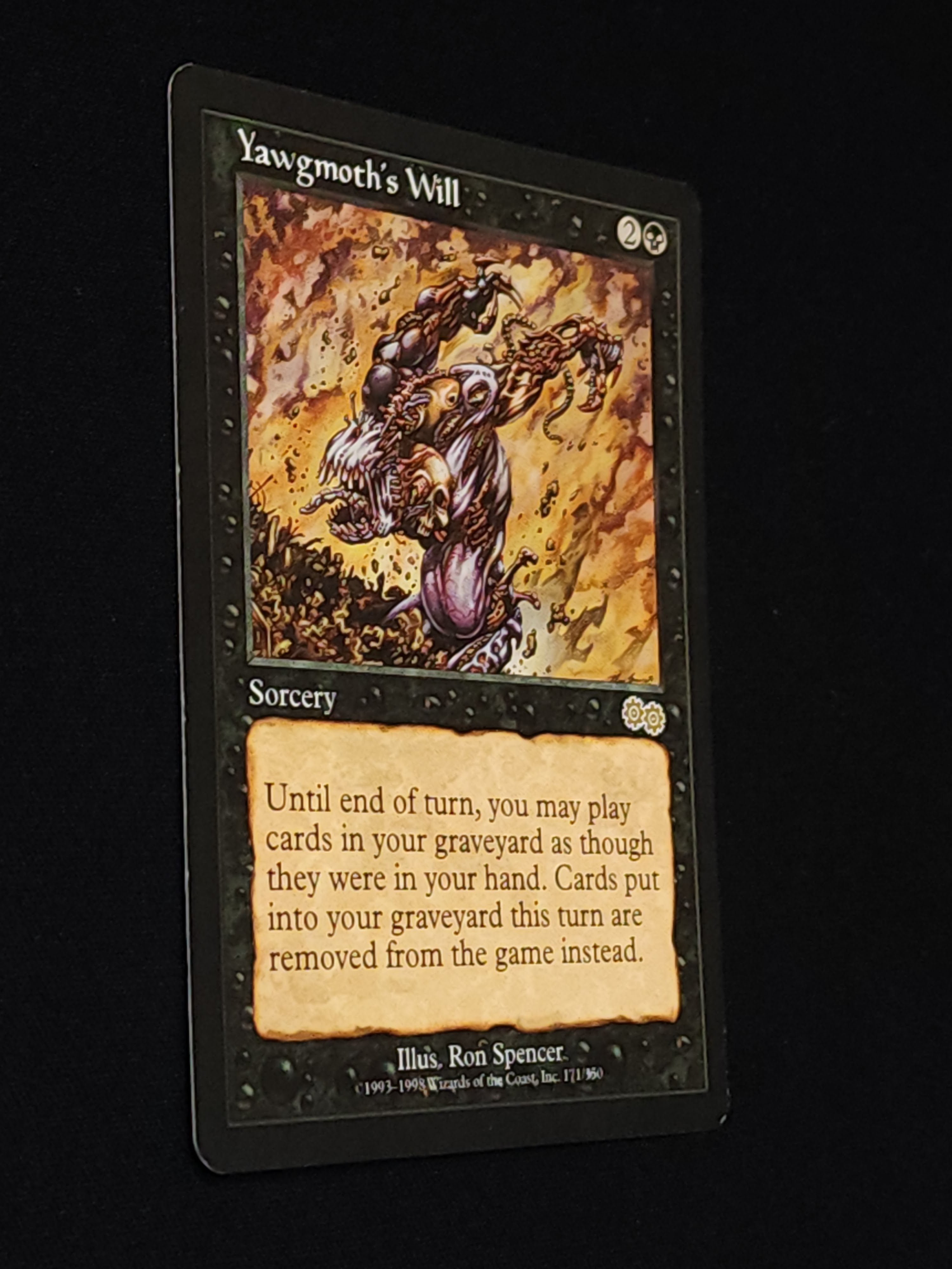 Yawgmoth's Will - マジック：ザ・ギャザリング　32 Yawgmoth's Will｜Urza's Saga MTG Magic the Gathering Black
