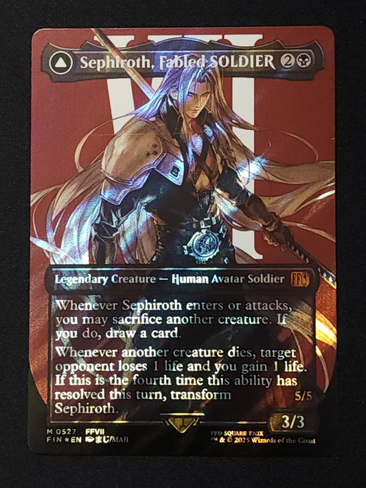 Sephiroth, FABLED SOLDIER (Surge Foil)