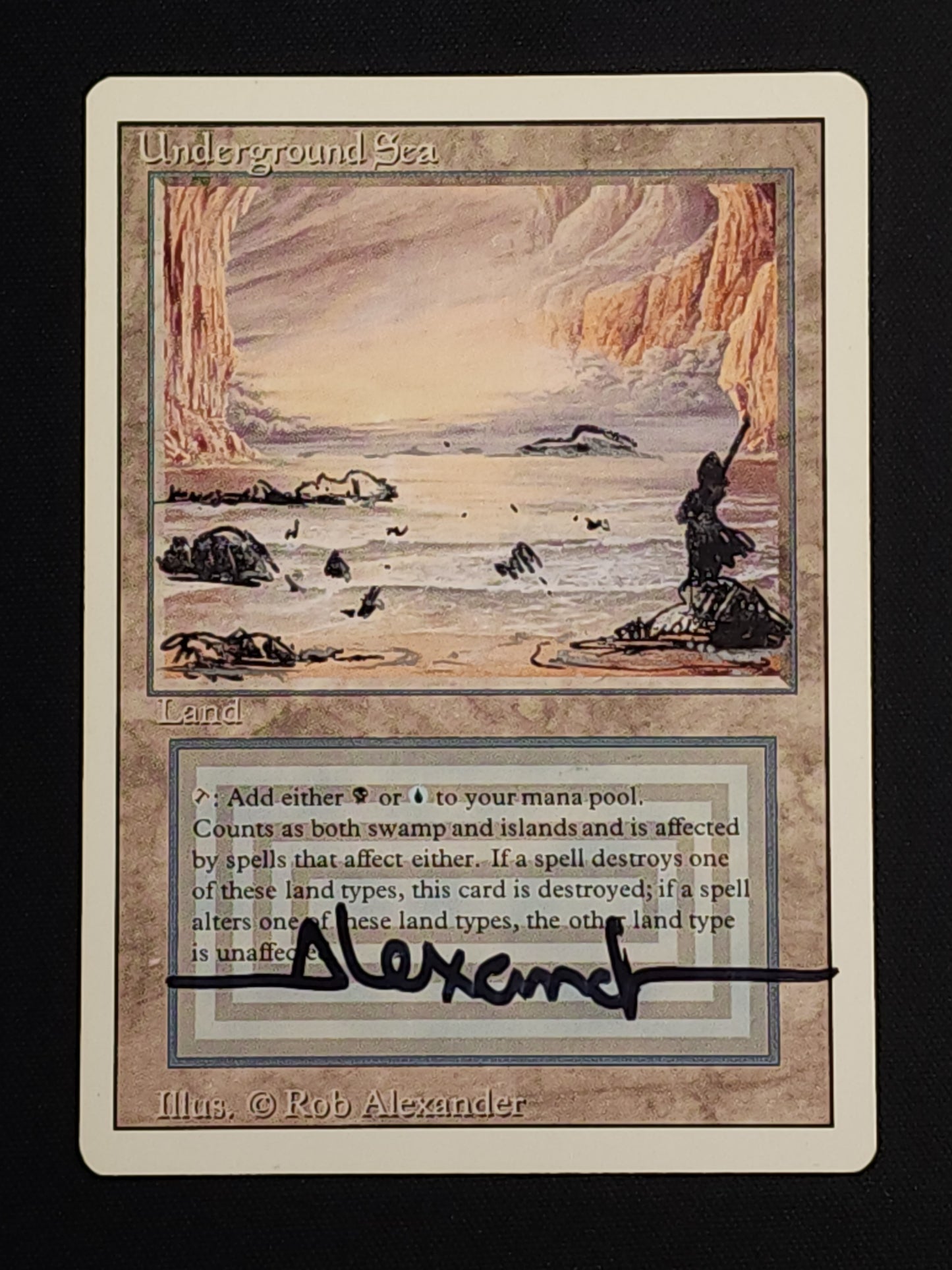 Underground Sea - Signed, Altered