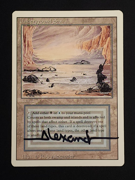 Underground Sea - Signed, Altered