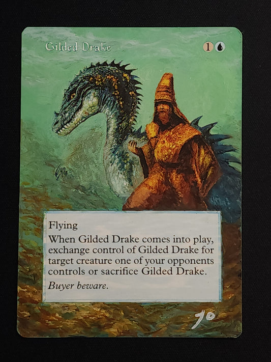 Gilded Drake - Altered