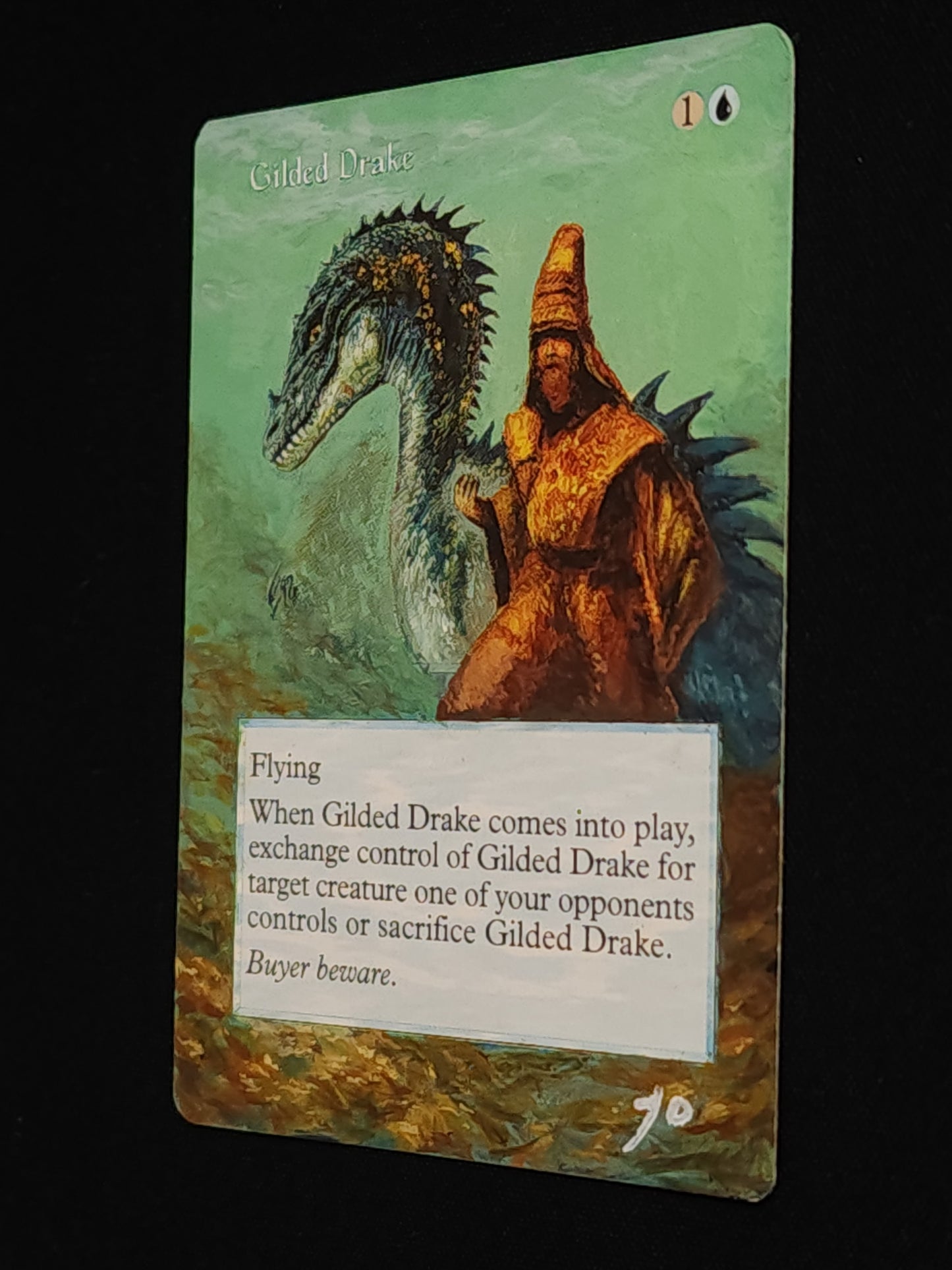 Gilded Drake - Altered