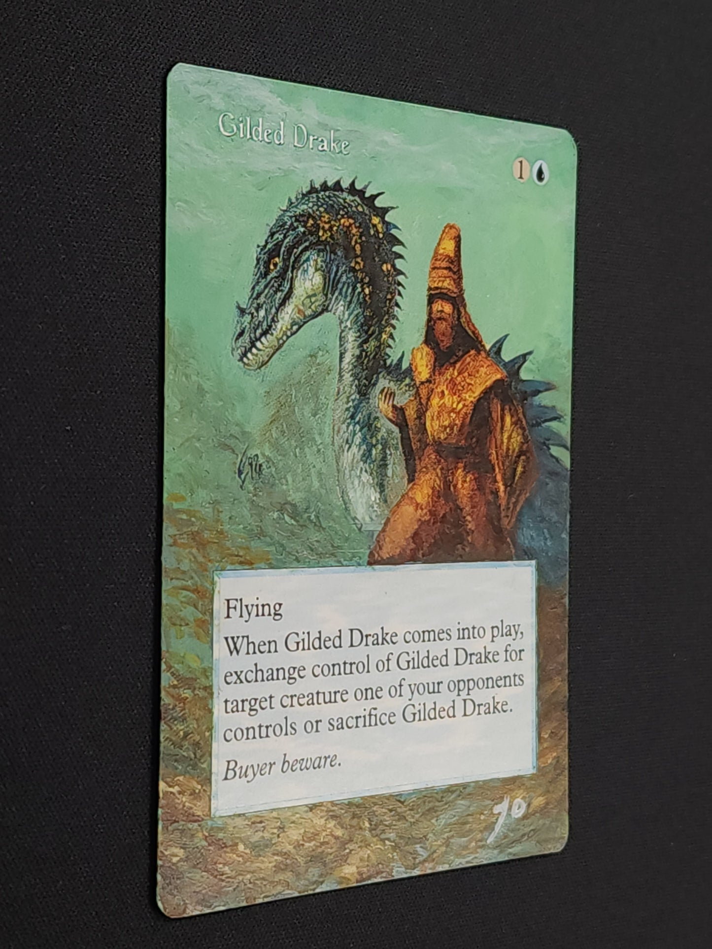 Gilded Drake - Altered