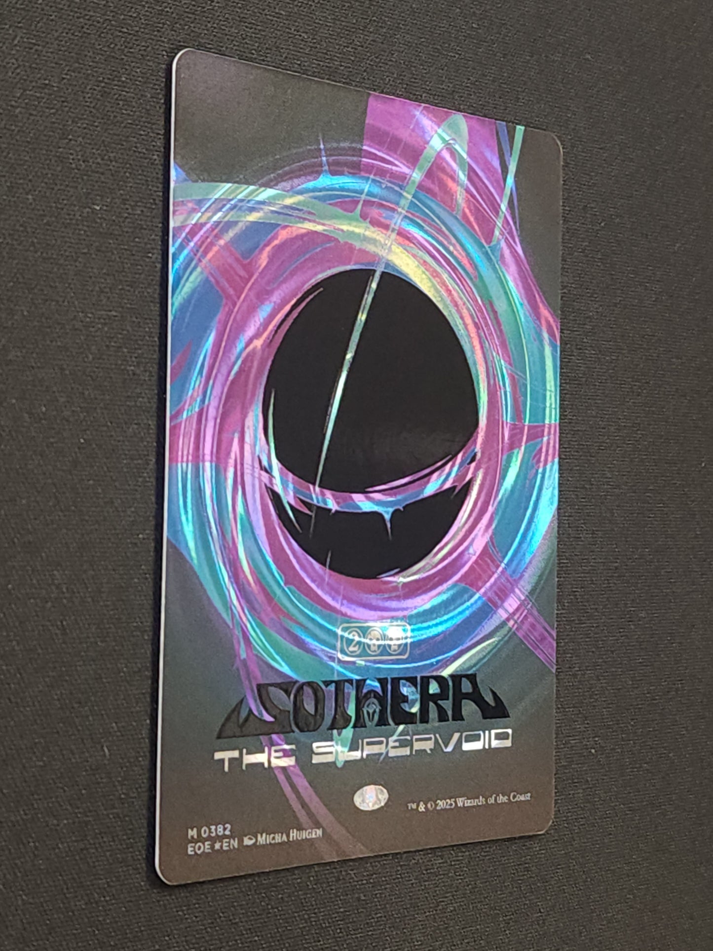 Sothera, the Supervoid (Singularity Foil)