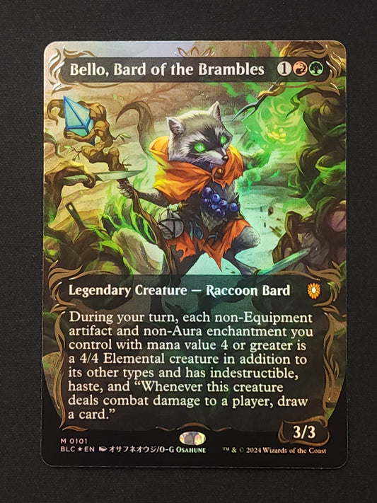 Bello, Bard of the Brambles (Raised Foil)