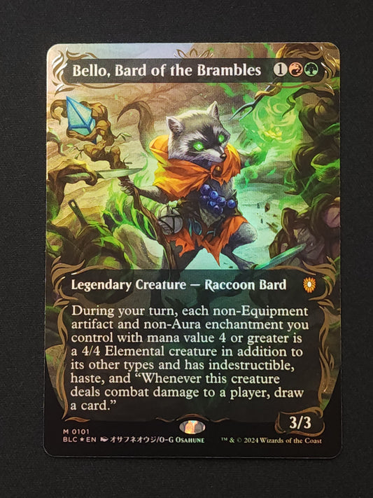 Bello, Bard of the Brambles (Raised Foil)