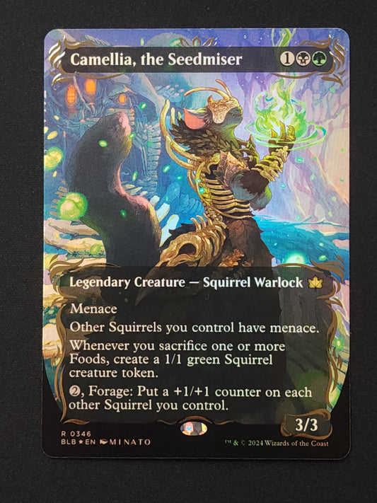 Camellia, the Seedmiser (Raised Foil)