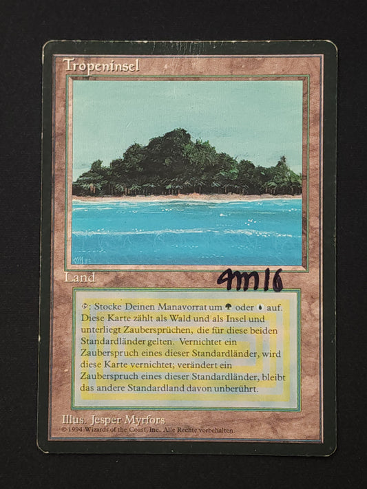Tropical Island - Signed