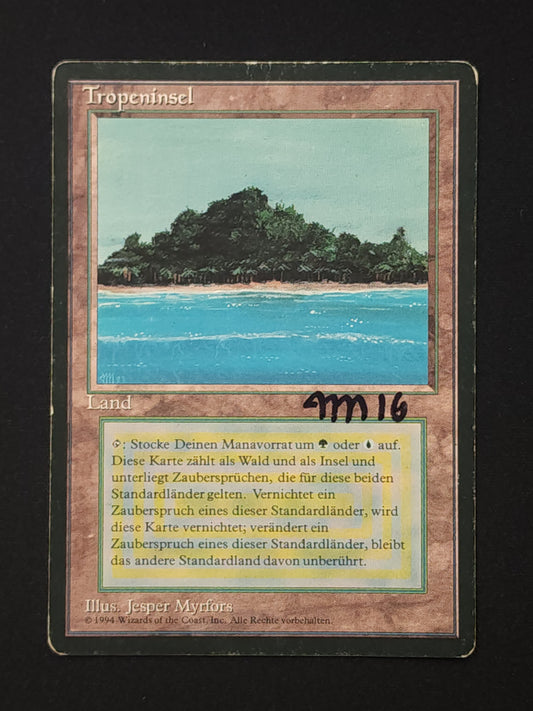 Tropical Island - Signed