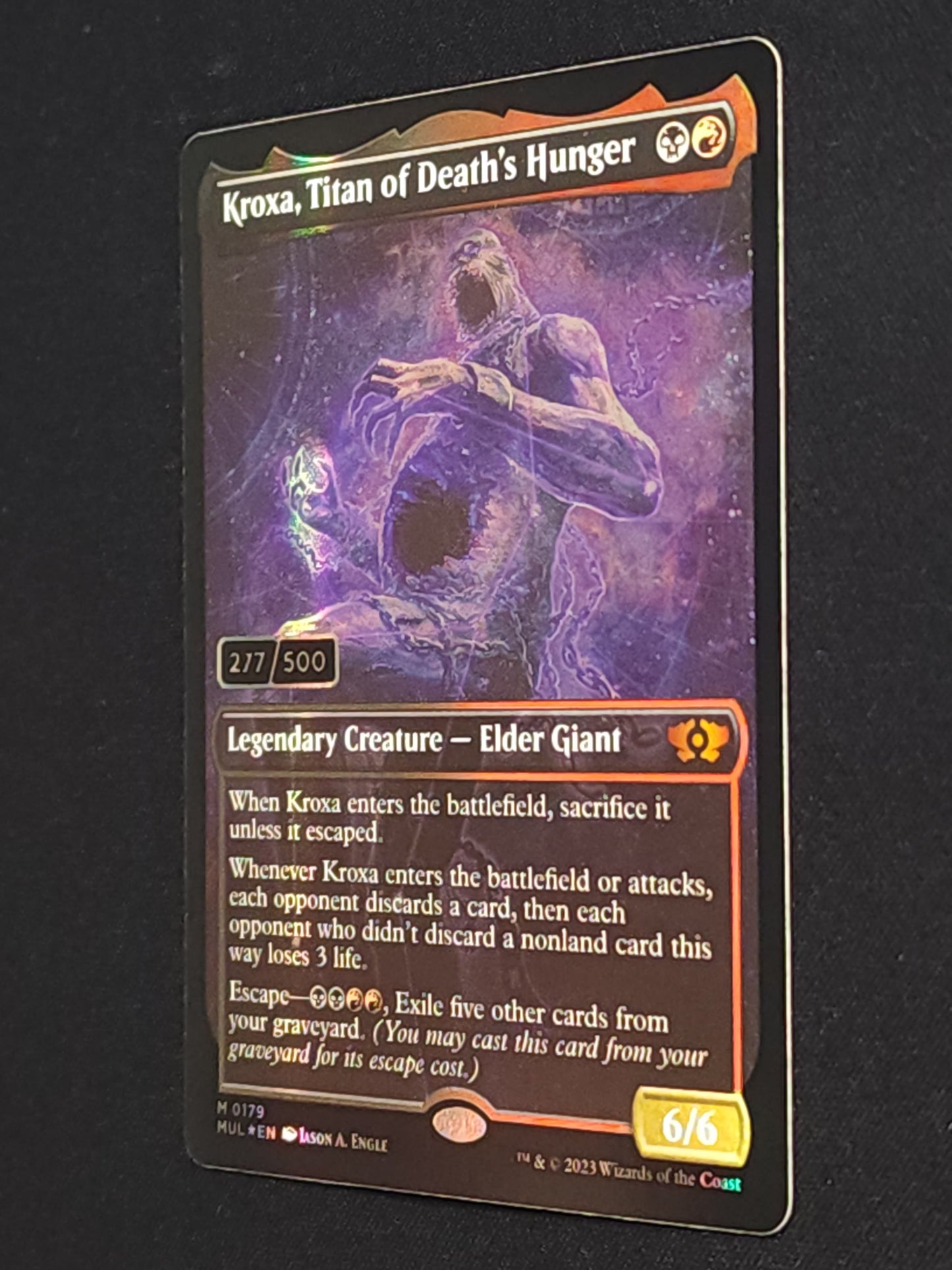 Kroxa, Titan of Death's Hunger (Serial Numbered 277/500)