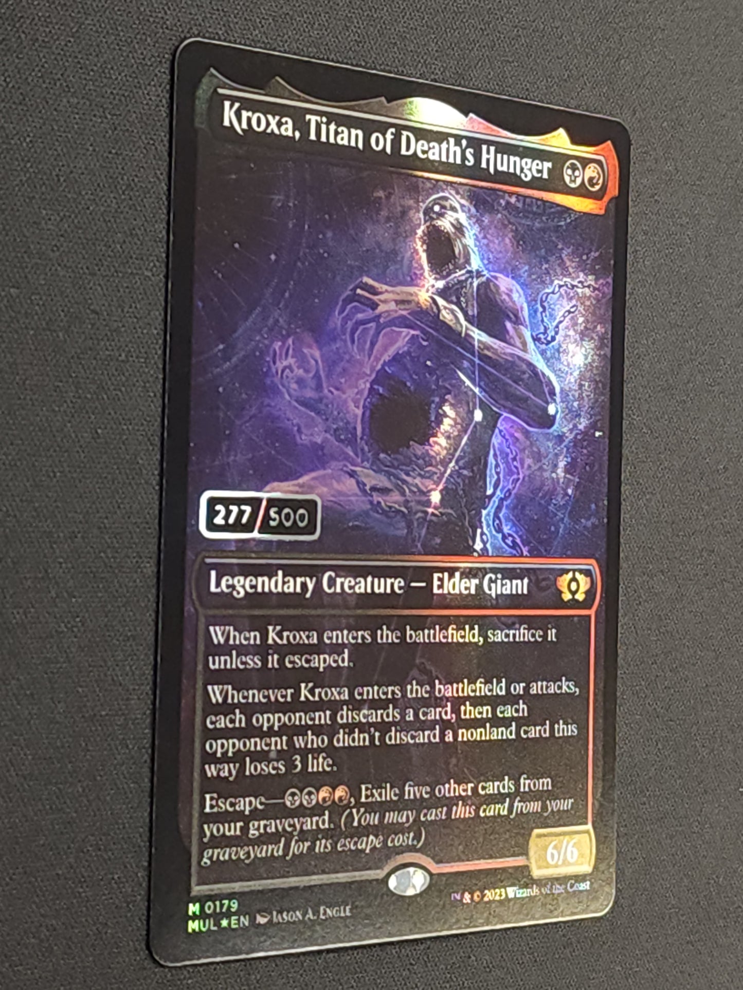 Kroxa, Titan of Death's Hunger (Serial Numbered 277/500)