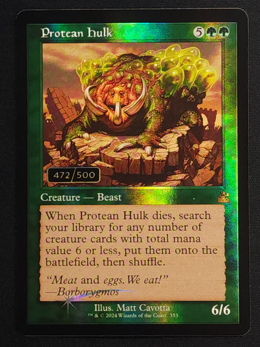 Protean Hulk (Serial Numbered 472/500)