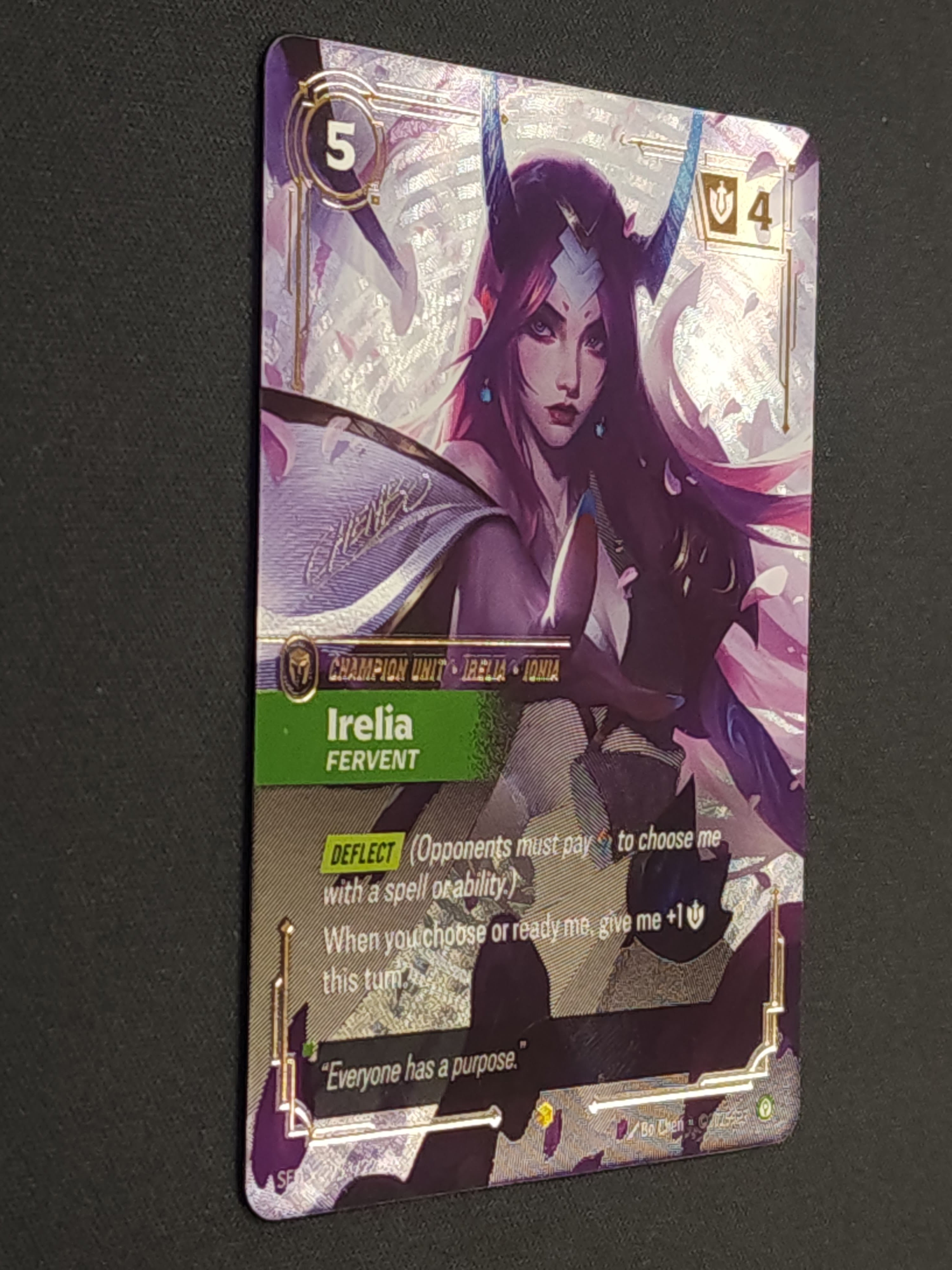 Irelia - Fervent (Signature) - Finch and Sparrow Games