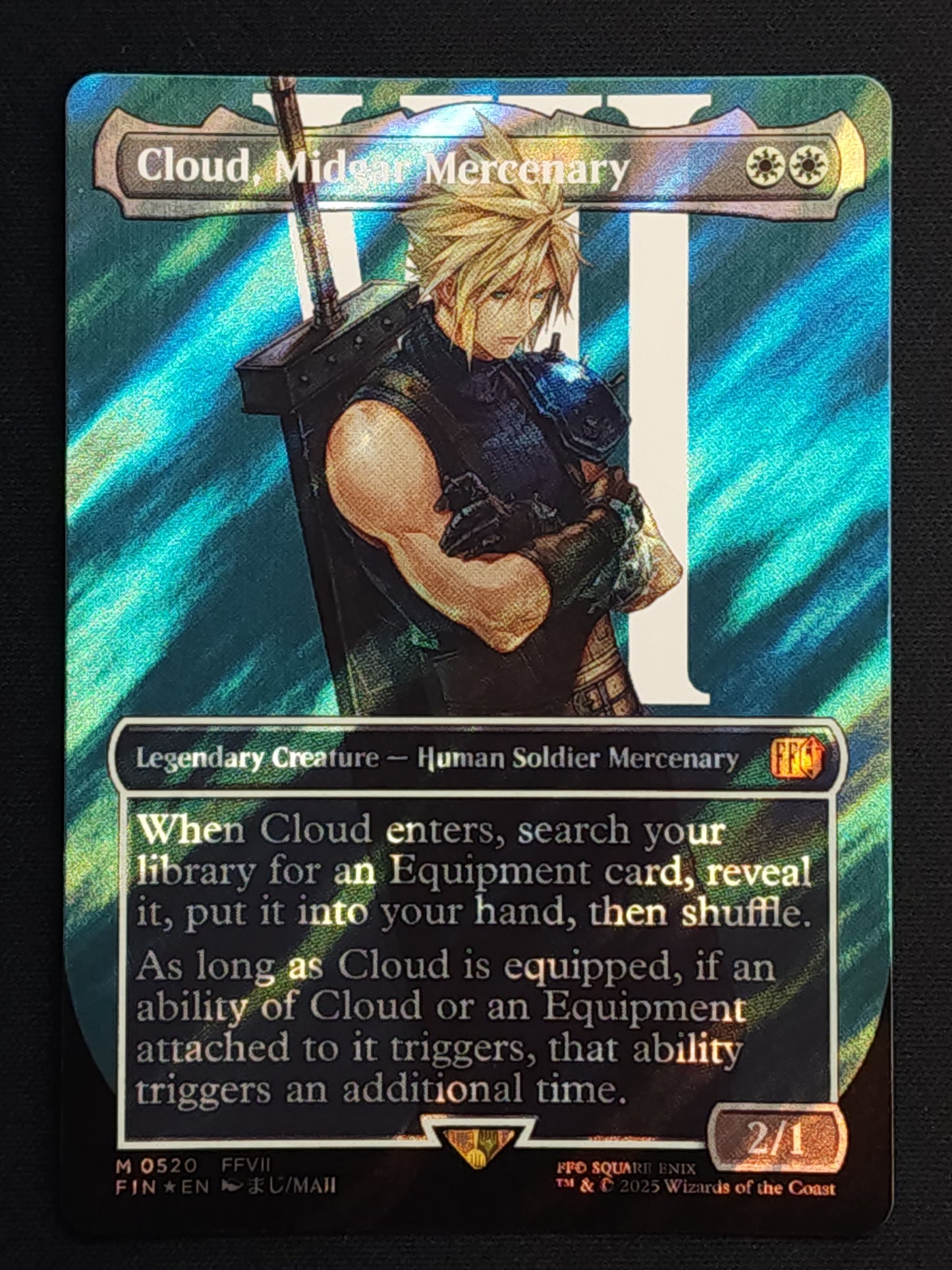 Cloud, Midgar Mercenary (Surge Foil)