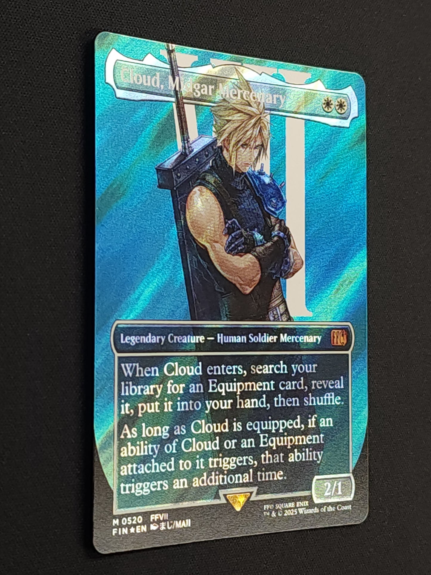 Cloud, Midgar Mercenary (Surge Foil)