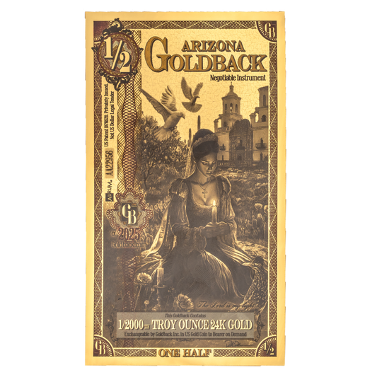 1/2 Arizona Goldback