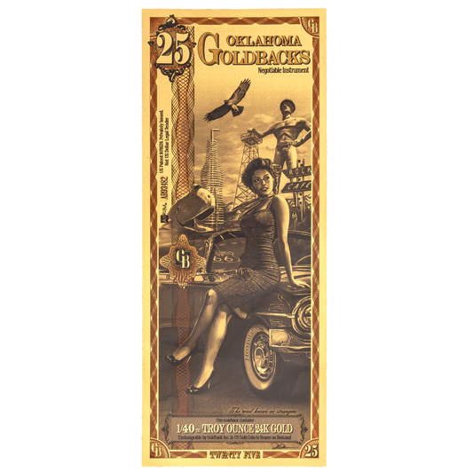 25 Oklahoma Alpha Goldback