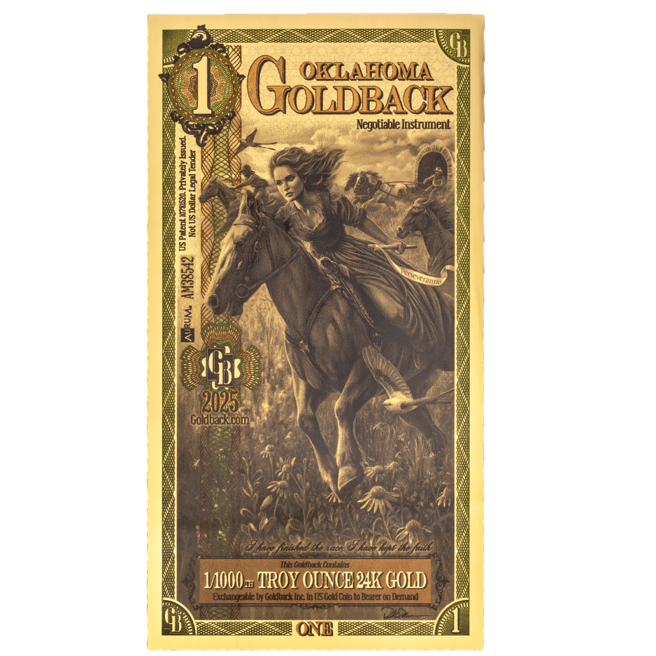 1 Oklahoma Goldback