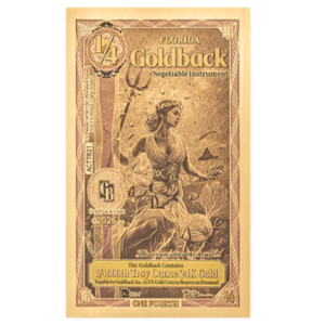 1/4 Florida Alpha Goldback