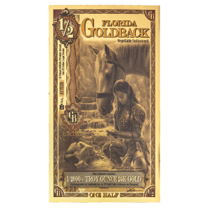 1/2 Florida Goldback