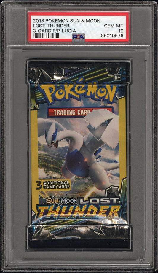 Lost Thunder 3 Additional Cards PSA 10 Lugia Art