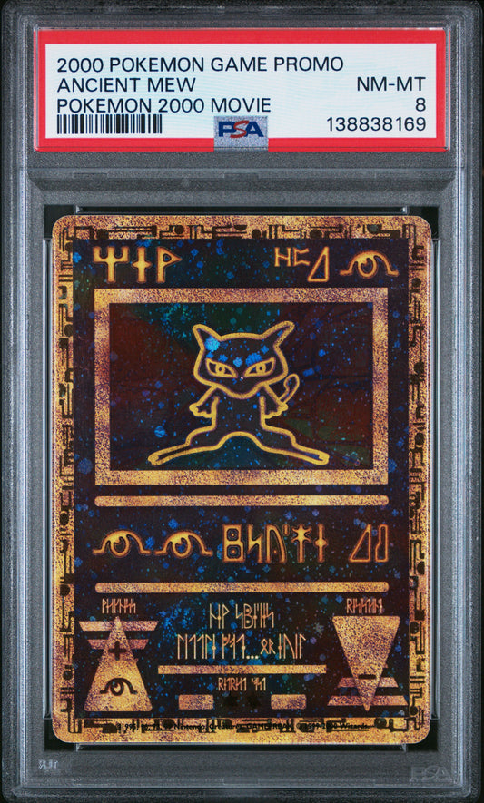 Ancient Mew Pokemon 2000 Movie PSA 8 2000 Pokemon Game Movie