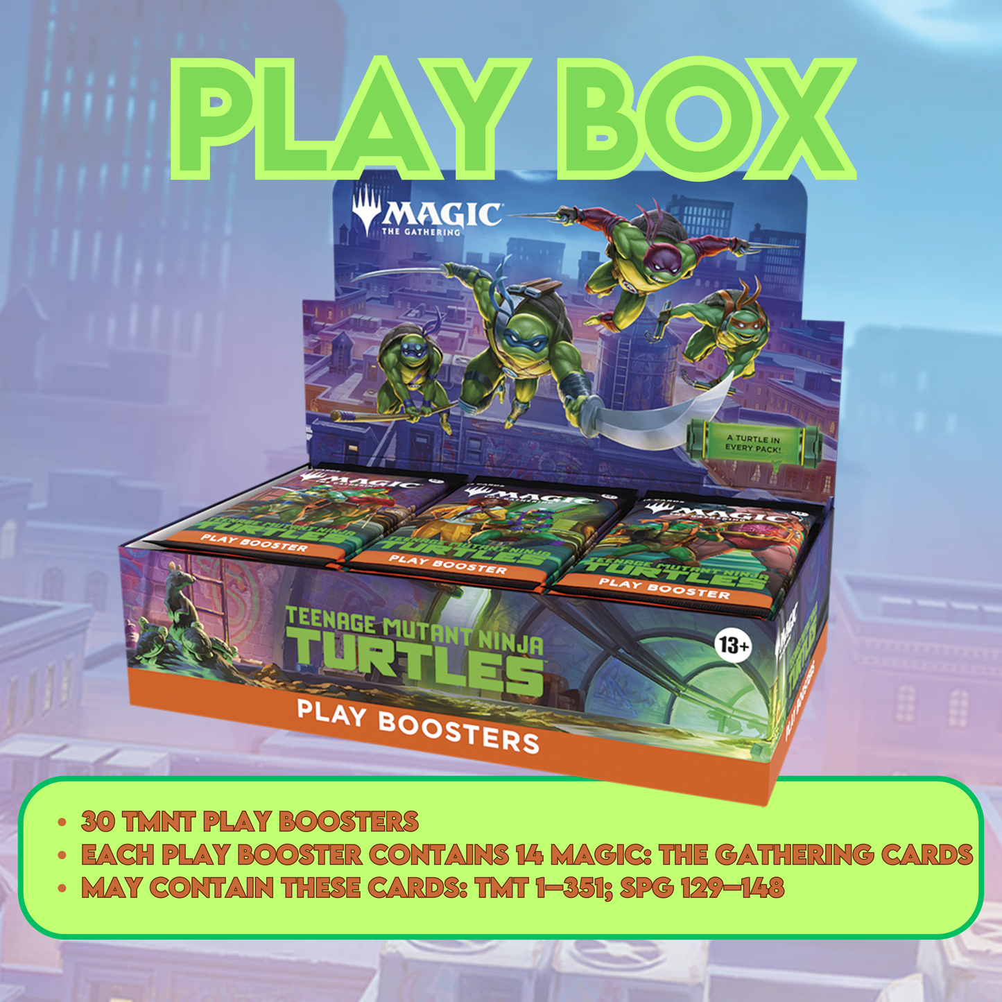 Magic the Gathering | Teenage Mutant Ninja Turtle PREORDERS!