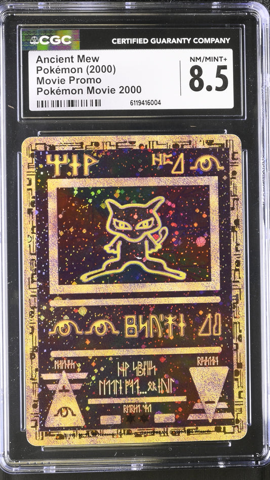Ancient Mew CGC 8.5 2000 Movie Promo