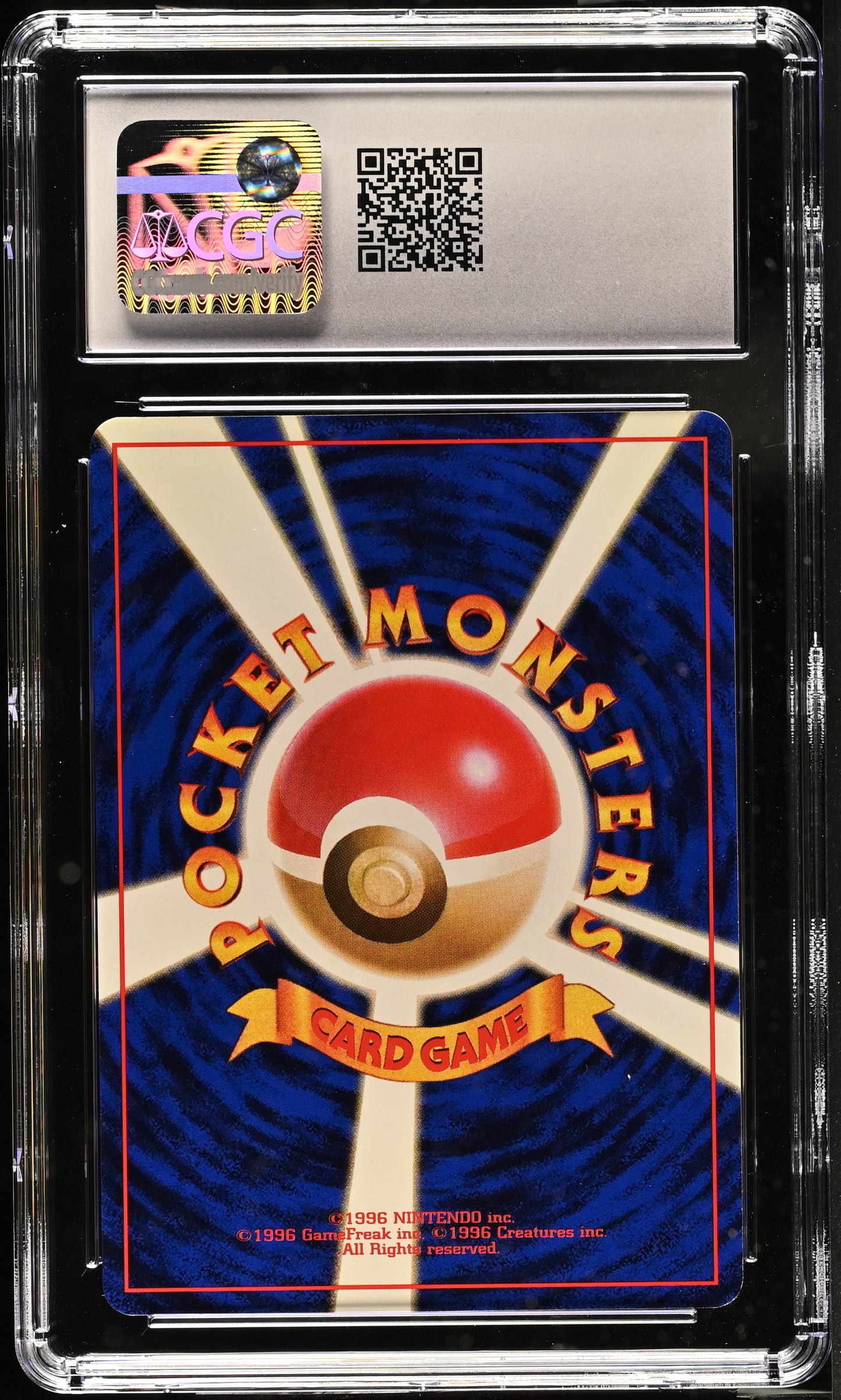 Pikachu CGC 9 1997 Pokemon Jungle Japanese