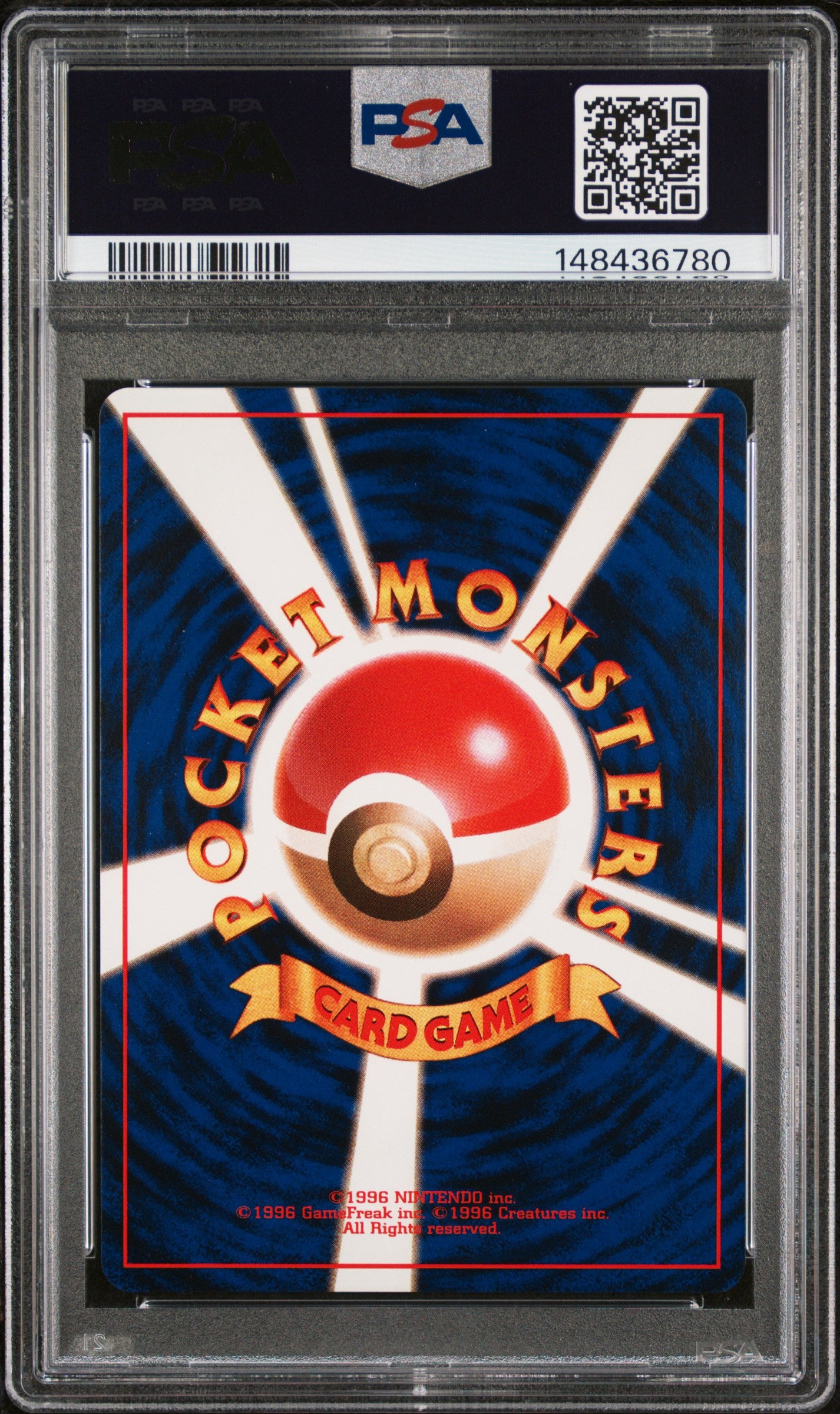 Dark Weezing Holo PSA 10 1997 Pokemon Japanese Rocket #110