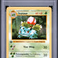 Ivysaur 1st Edition PSA 8 1999 Pokemon Base Set Shadowless #30