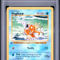 Magikarp 1st Edition PSA 8 1999 Pokemon Base Set Shadowless #35 GREY STAMP
