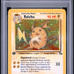 Raichu Holo 1st Ed PSA 8 1999 Pokemon Fossil #14