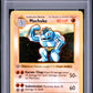 Machoke 1st Edition PSA 9 1999 Pokemon Base Set Shadowless #34 GREY STAMP
