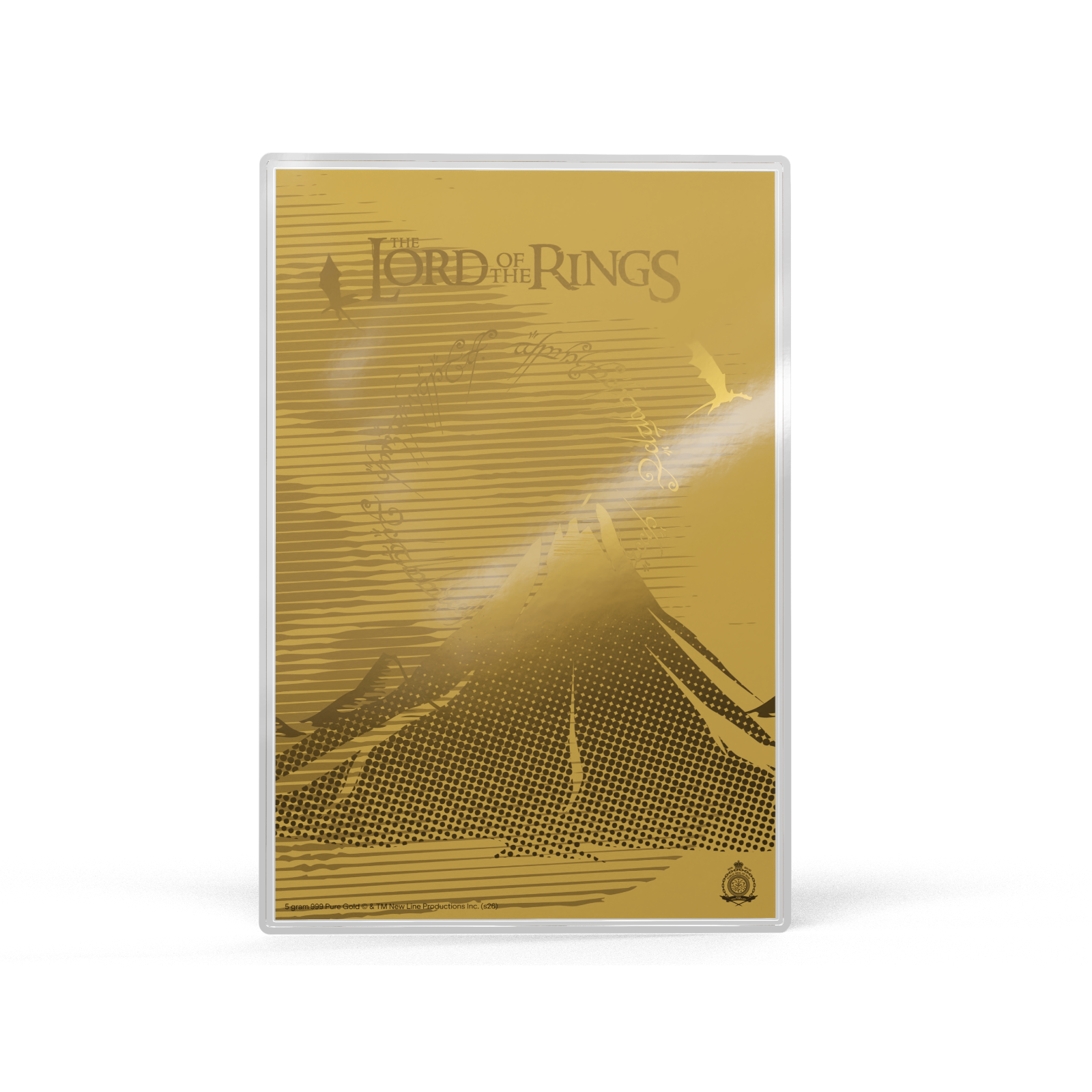 Agoro Lord of the Rings Frodo's Journey Foil | 5 g Silver or Gold