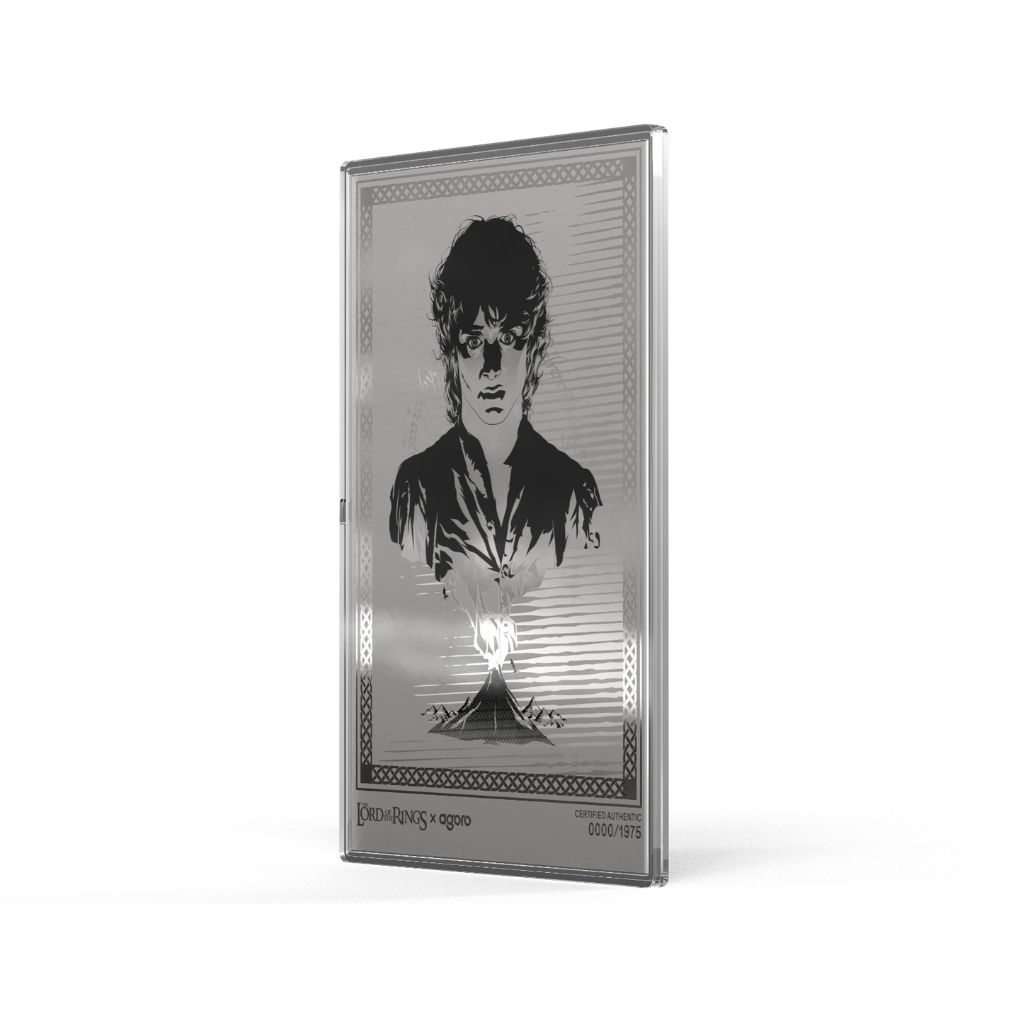 Agoro Lord of the Rings Frodo's Journey Foil | 5 g Silver or Gold