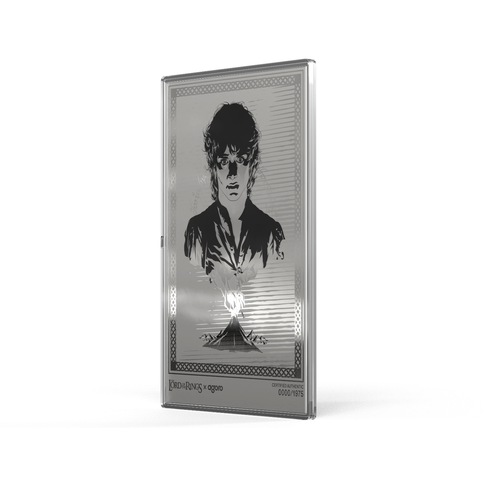 Agoro Lord of the Rings Frodo's Journey Foil | 5 g Silver or Gold