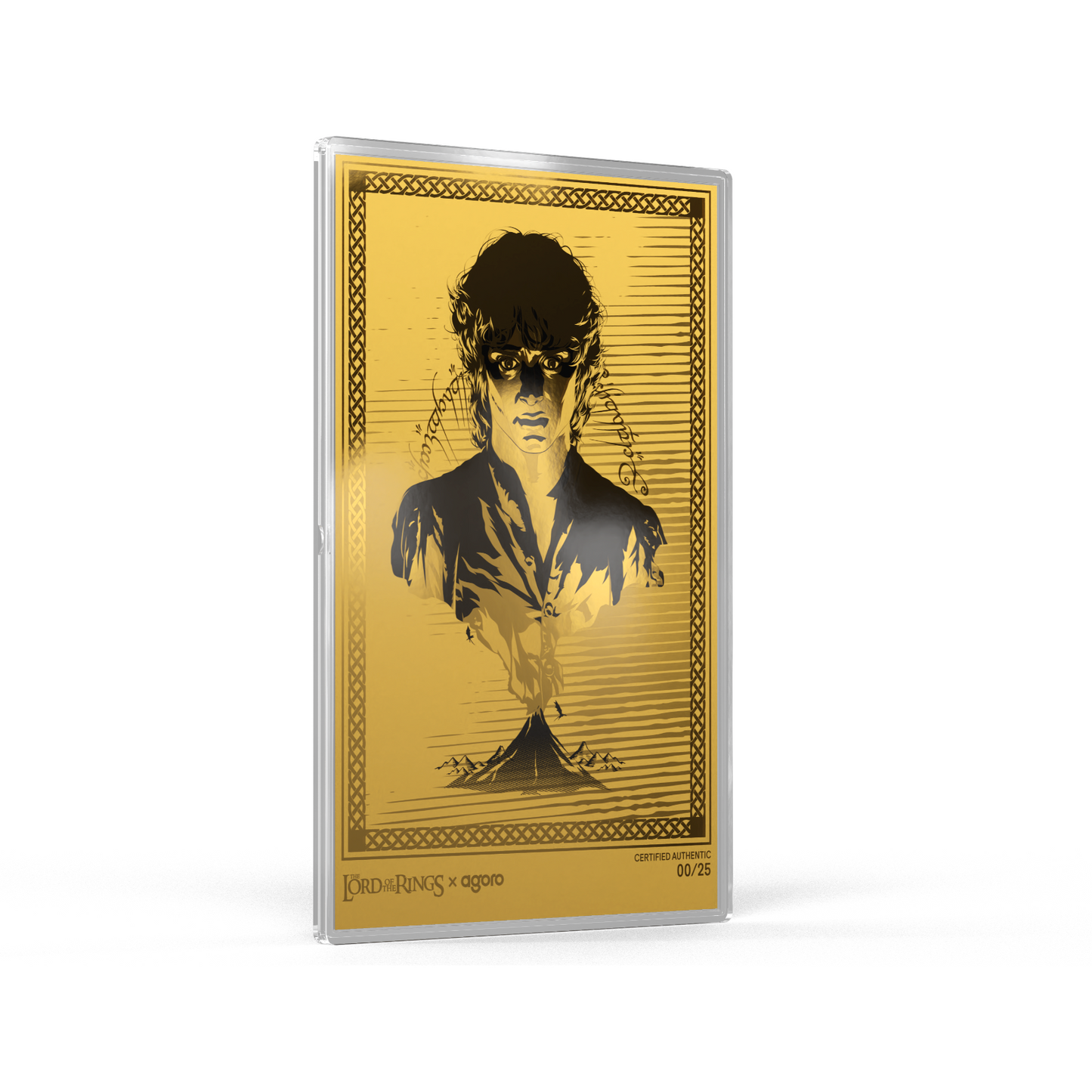 Agoro Lord of the Rings Frodo's Journey Foil | 5 g Silver or Gold